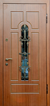 Дверь с ковкой №19